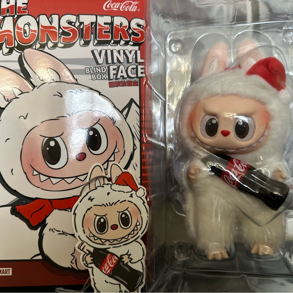 Coca-Cola The Monsters Vinyl Figure - White and Red